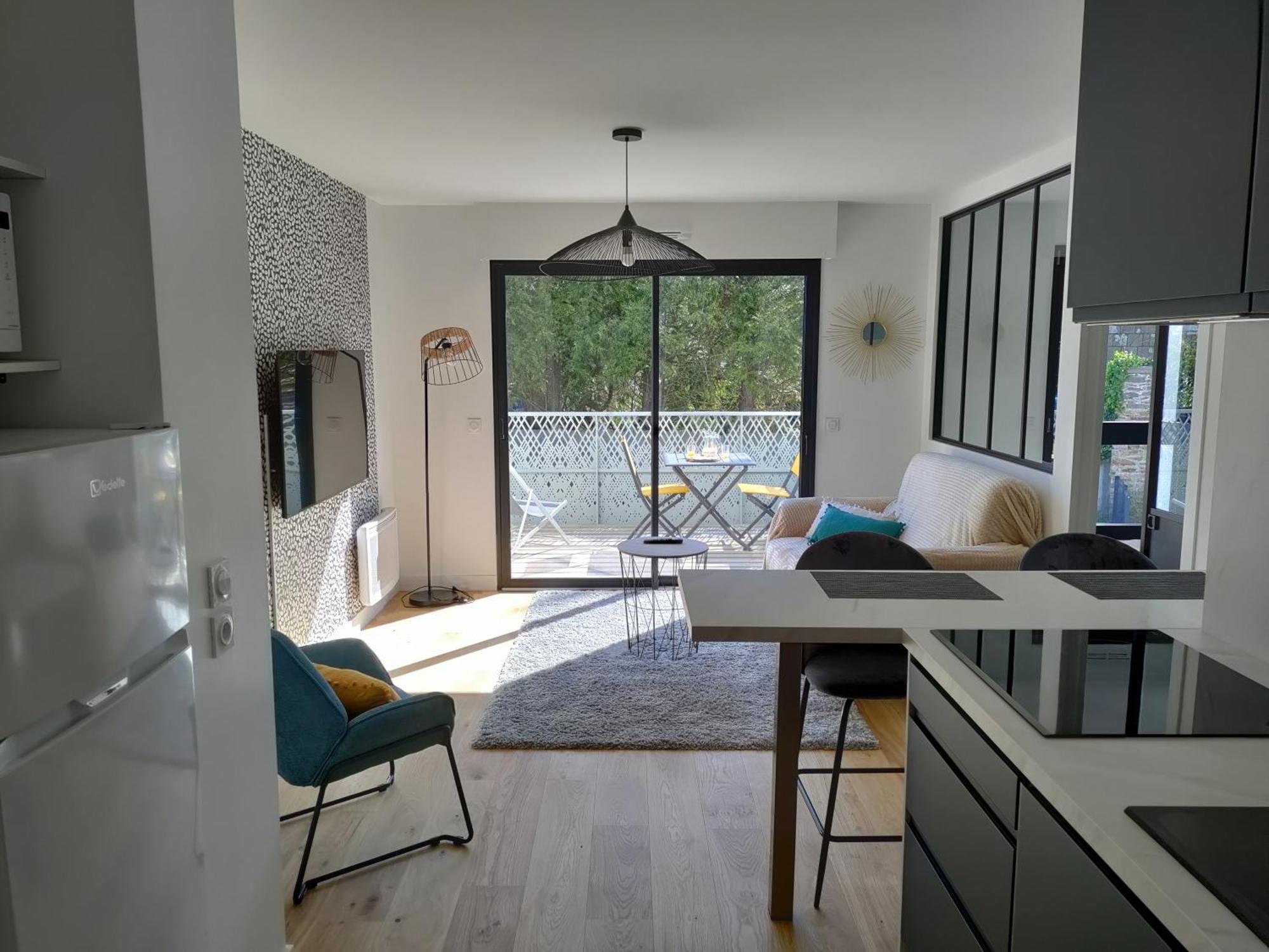 Evasion En Bord De Mer - 350M Plage - Garage Prive 孔卡尔诺 外观 照片