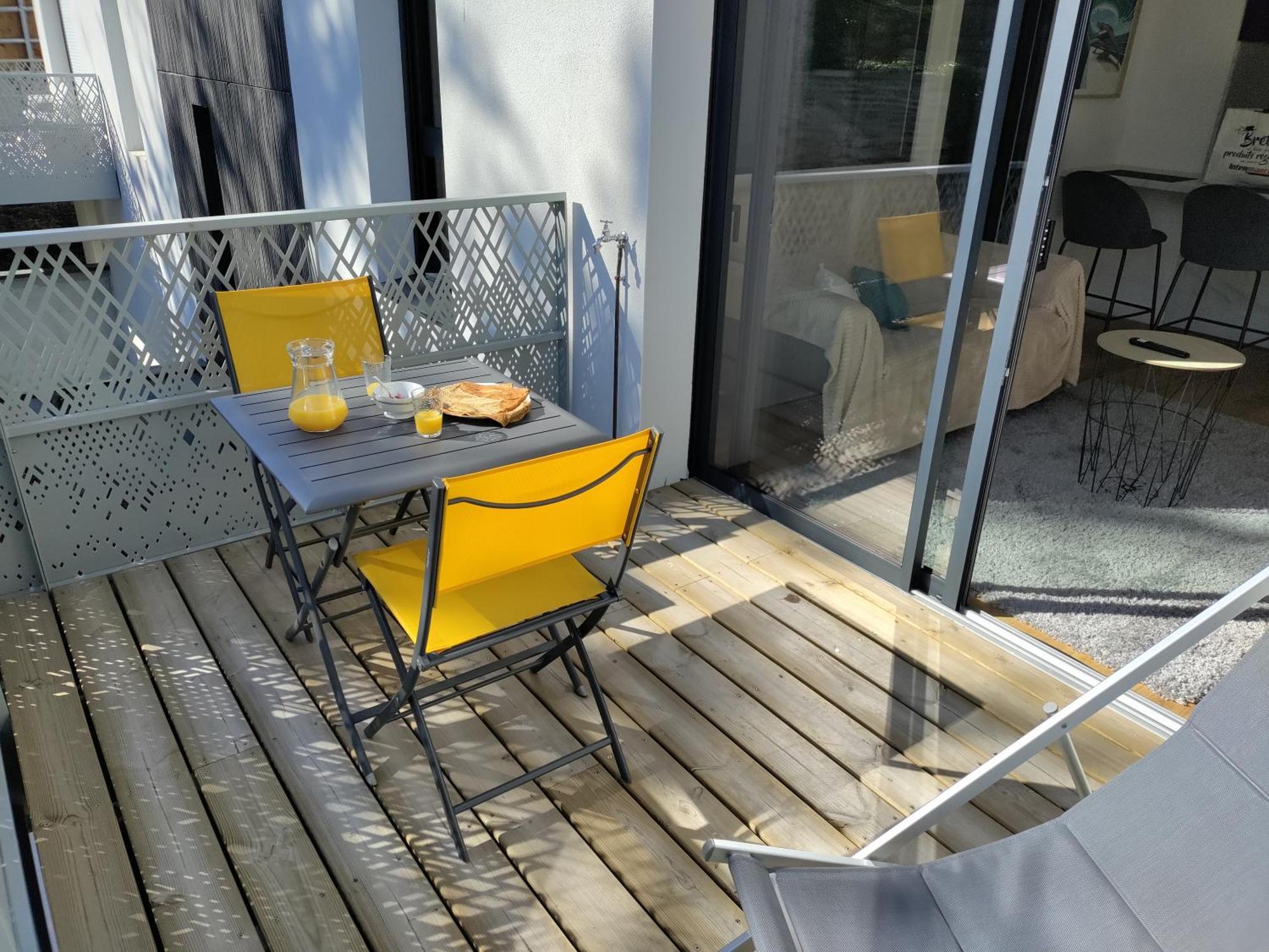 Evasion En Bord De Mer - 350M Plage - Garage Prive 孔卡尔诺 外观 照片